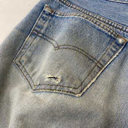 【現状渡し品】【メンズ】 Levi's リーバイス 90's STRAIGHT DENIM PANTS 501-0000 90年代 ストレート デニムパンツ ボトムス ジーンズ ボタン裏刻印552 USA製 156-260316-ks-08-tei サイズ：W32L34 カラー：インディゴ 万代Net店