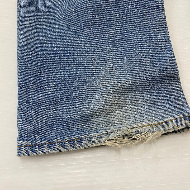 【現状渡し品】【メンズ】 Levi's リーバイス 90's STRAIGHT DENIM PANTS 501-0000 90年代 ストレート デニムパンツ ボトムス ジーンズ ボタン裏刻印552 USA製 156-260316-ks-08-tei サイズ：W32L34 カラー：インディゴ 万代Net店