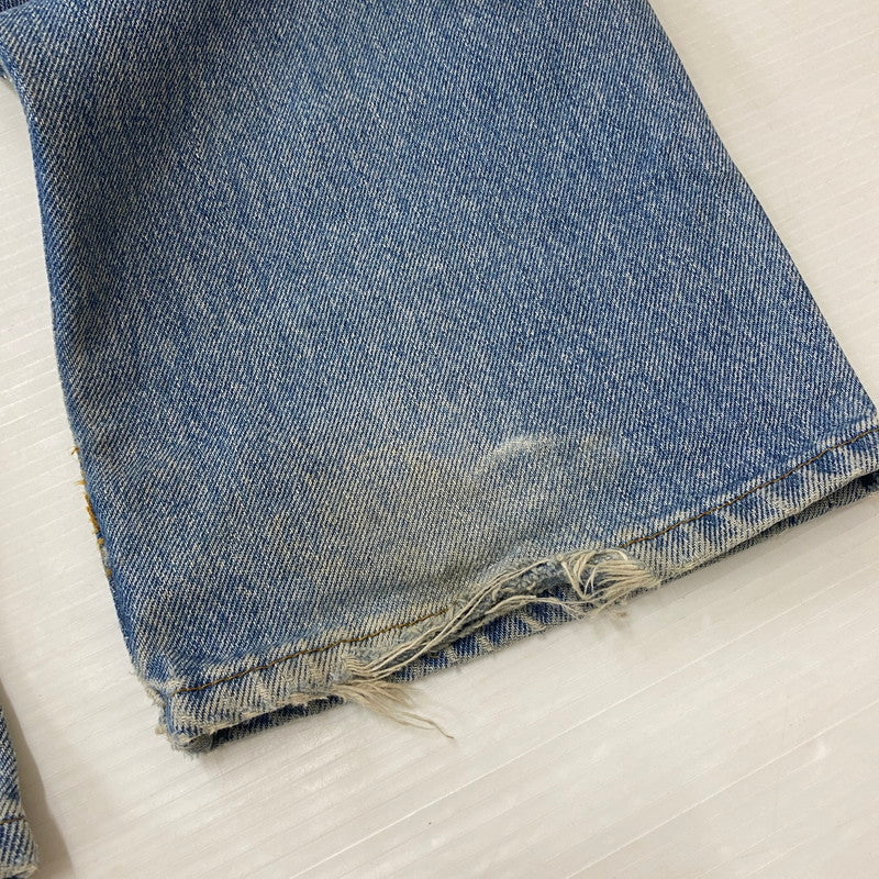 【現状渡し品】【メンズ】 Levi's リーバイス 90's STRAIGHT DENIM PANTS 501-0000 90年代 ストレート デニムパンツ ボトムス ジーンズ ボタン裏刻印552 USA製 156-260316-ks-08-tei サイズ：W32L34 カラー：インディゴ 万代Net店