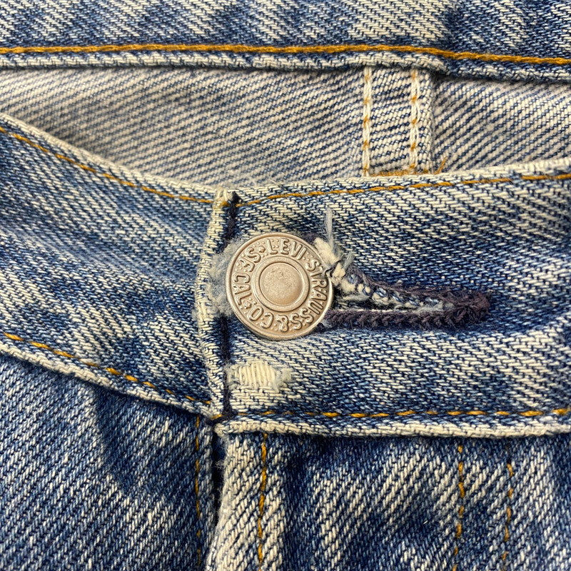 【現状渡し品】【メンズ】 Levi's リーバイス 90's STRAIGHT DENIM PANTS 501-0000 90年代 ストレート デニムパンツ ボトムス ジーンズ ボタン裏刻印552 USA製 156-260316-ks-08-tei サイズ：W32L34 カラー：インディゴ 万代Net店