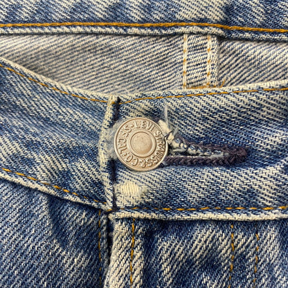 【現状渡し品】【メンズ】 Levi's リーバイス 90's STRAIGHT DENIM PANTS 501-0000 90年代 ストレート デニムパンツ ボトムス ジーンズ ボタン裏刻印552 USA製 156-260316-ks-08-tei サイズ：W32L34 カラー：インディゴ 万代Net店