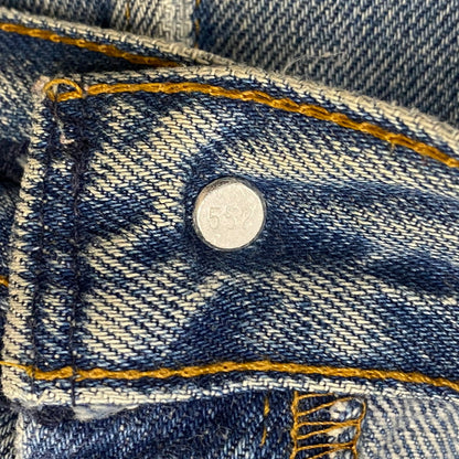 【現状渡し品】【メンズ】 Levi's リーバイス 90's STRAIGHT DENIM PANTS 501-0000 90年代 ストレート デニムパンツ ボトムス ジーンズ ボタン裏刻印552 USA製 156-260316-ks-08-tei サイズ：W32L34 カラー：インディゴ 万代Net店