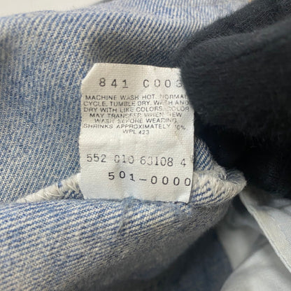 【現状渡し品】【メンズ】 Levi's リーバイス 90's STRAIGHT DENIM PANTS 501-0000 90年代 ストレート デニムパンツ ボトムス ジーンズ ボタン裏刻印552 USA製 156-260316-ks-08-tei サイズ：W32L34 カラー：インディゴ 万代Net店