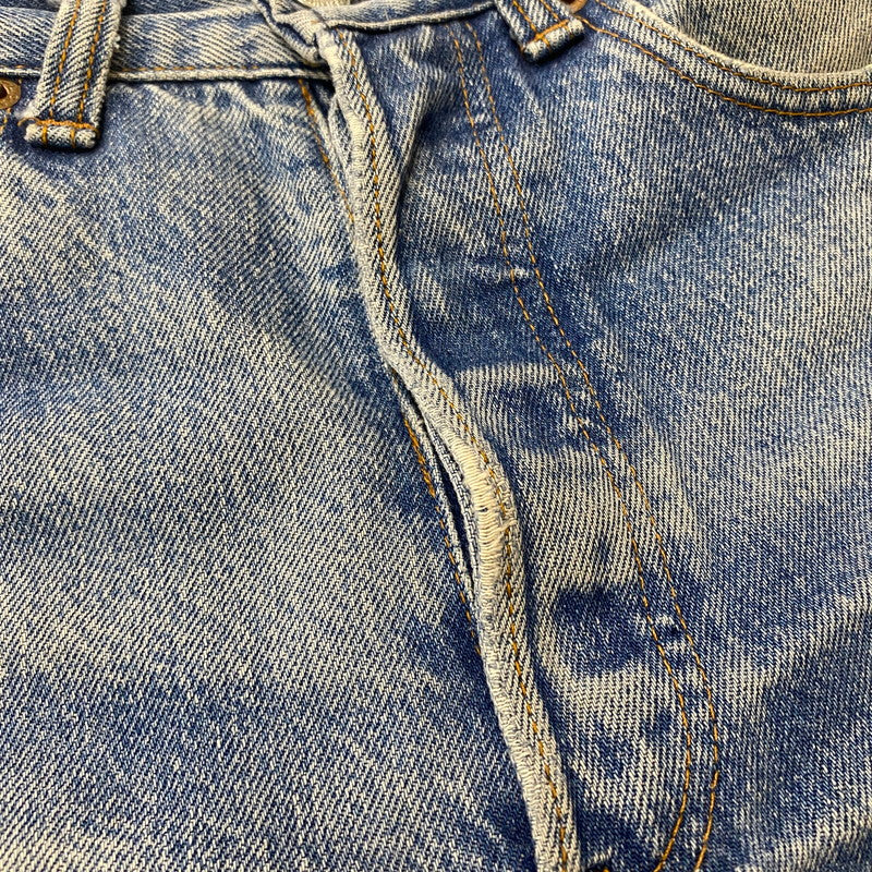 【ジャンク品】【メンズ】 Levi's リーバイス 80's STRAIGHT DENIM PANTS 501-0000 80年代 ストレート デニムパンツ ボトムス ジーンズ ボタン裏刻印653 156-260316-ks-09-tei サイズ：W32L34 カラー：インディゴ 万代Net店