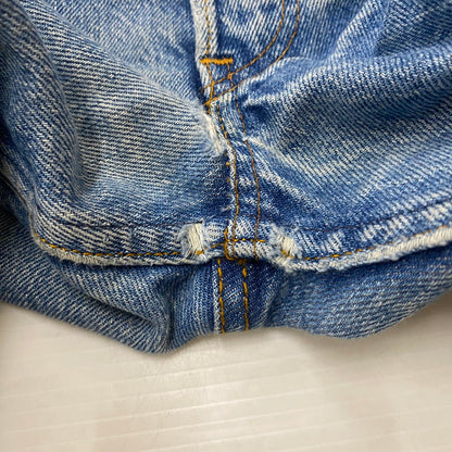 【ジャンク品】【メンズ】 Levi's リーバイス 80's STRAIGHT DENIM PANTS 501-0000 80年代 ストレート デニムパンツ ボトムス ジーンズ ボタン裏刻印653 156-260316-ks-09-tei サイズ：W32L34 カラー：インディゴ 万代Net店