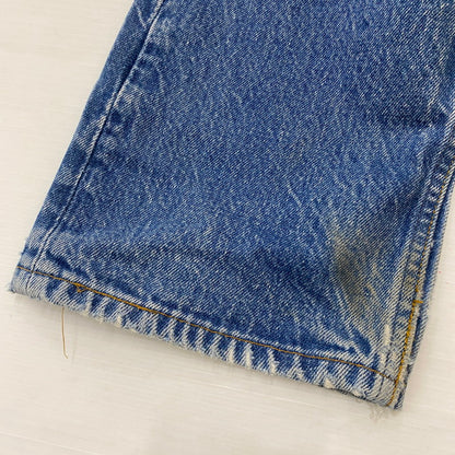 【ジャンク品】【メンズ】 Levi's リーバイス 80's STRAIGHT DENIM PANTS 501-0000 80年代 ストレート デニムパンツ ボトムス ジーンズ ボタン裏刻印653 156-260316-ks-09-tei サイズ：W32L34 カラー：インディゴ 万代Net店