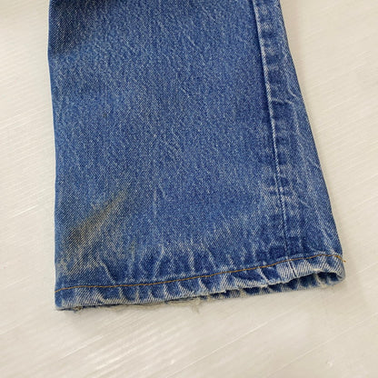 【ジャンク品】【メンズ】 Levi's リーバイス 80's STRAIGHT DENIM PANTS 501-0000 80年代 ストレート デニムパンツ ボトムス ジーンズ ボタン裏刻印653 156-260316-ks-09-tei サイズ：W32L34 カラー：インディゴ 万代Net店