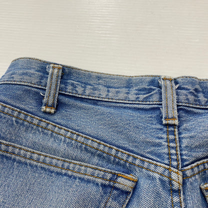 【ジャンク品】【メンズ】 Levi's リーバイス 80's STRAIGHT DENIM PANTS 501-0000 80年代 ストレート デニムパンツ ボトムス ジーンズ ボタン裏刻印653 156-260316-ks-09-tei サイズ：W32L34 カラー：インディゴ 万代Net店