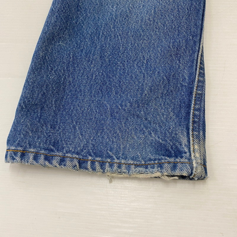 【ジャンク品】【メンズ】 Levi's リーバイス 80's STRAIGHT DENIM PANTS 501-0000 80年代 ストレート デニムパンツ ボトムス ジーンズ ボタン裏刻印653 156-260316-ks-09-tei サイズ：W32L34 カラー：インディゴ 万代Net店