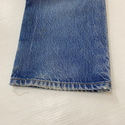 【ジャンク品】【メンズ】 Levi's リーバイス 80's STRAIGHT DENIM PANTS 501-0000 80年代 ストレート デニムパンツ ボトムス ジーンズ ボタン裏刻印653 156-260316-ks-09-tei サイズ：W32L34 カラー：インディゴ 万代Net店