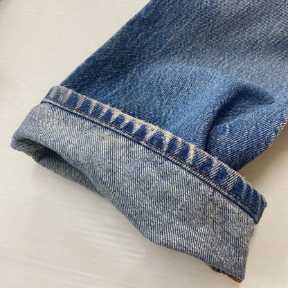 【ジャンク品】【メンズ】 Levi's リーバイス 80's STRAIGHT DENIM PANTS 501-0000 80年代 ストレート デニムパンツ ボトムス ジーンズ ボタン裏刻印653 156-260316-ks-09-tei サイズ：W32L34 カラー：インディゴ 万代Net店