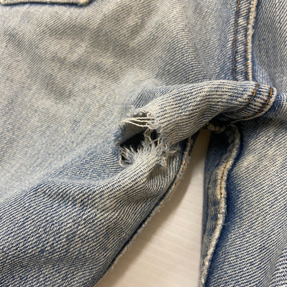 【ジャンク品】【メンズ】 Levi's リーバイス 80's 517 BOOT CUT DENIM PANTS VINTAGE 40517-0215 80年代 517 ブーツカット デニムパンツ ボトムス ジーンズ ヴィンテージ オレンジタブ ボタン裏刻印532 156-260316-ks-07-tei サイズ：W32L32 カラー：インディゴ 万代Net店
