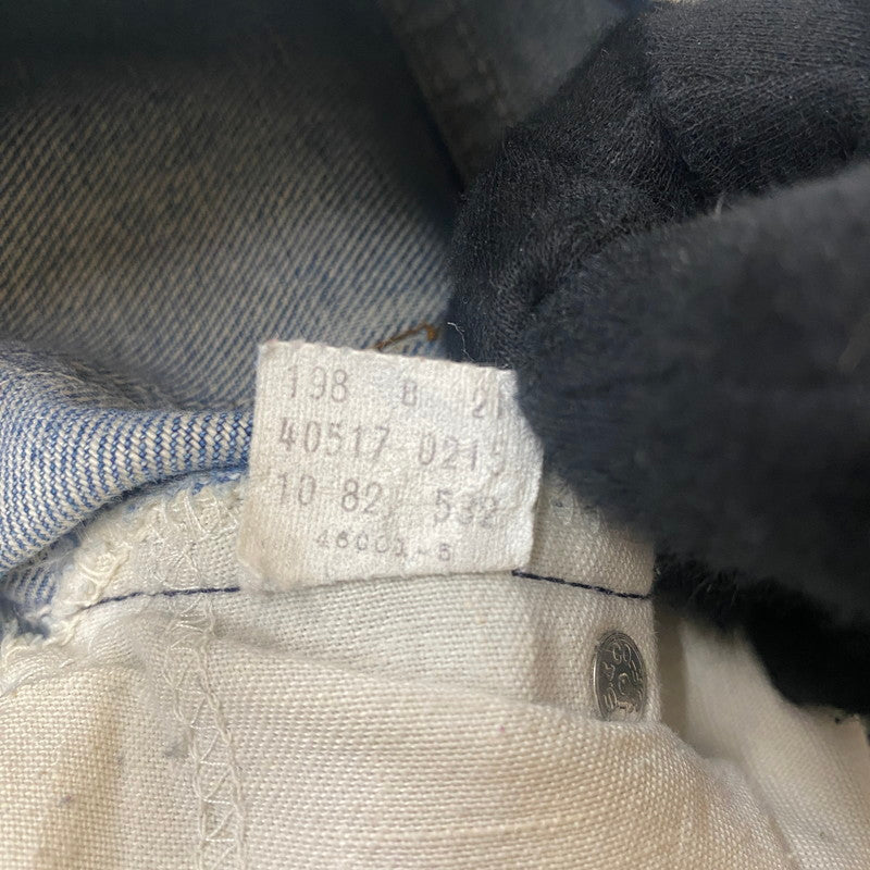 【ジャンク品】【メンズ】 Levi's リーバイス 80's 517 BOOT CUT DENIM PANTS VINTAGE 40517-0215 80年代 517 ブーツカット デニムパンツ ボトムス ジーンズ ヴィンテージ オレンジタブ ボタン裏刻印532 156-260316-ks-07-tei サイズ：W32L32 カラー：インディゴ 万代Net店