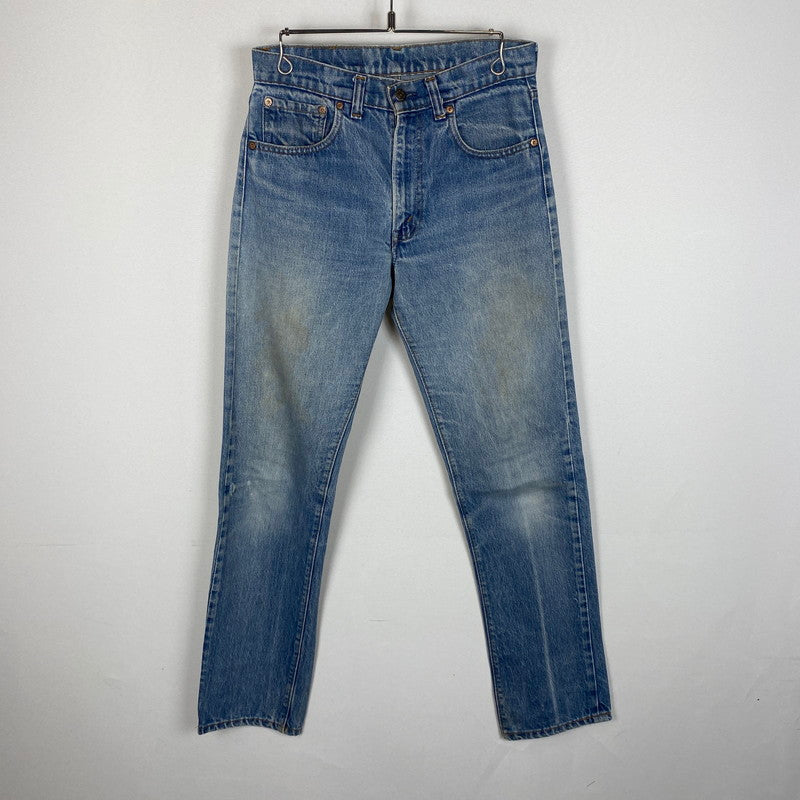 【中古品】【メンズ】 Levi's リーバイス 80's 505 STRAIGHT JEANS VINTAGE 505-0217 80年代 505 ストレート ジーンズ ボトムス ジーンズ ヴィンテージ 156-260316-ks-05-tei サイズ：W30 L32 カラー：インディゴ 万代Net店
