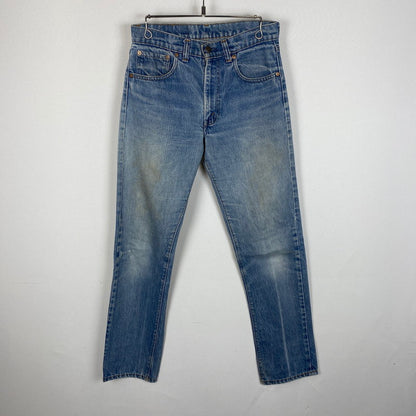 【中古品】【メンズ】 Levi's リーバイス 80's 505 STRAIGHT JEANS VINTAGE 505-0217 80年代 505 ストレート ジーンズ ボトムス ジーンズ ヴィンテージ 156-260316-ks-05-tei サイズ：W30 L32 カラー：インディゴ 万代Net店
