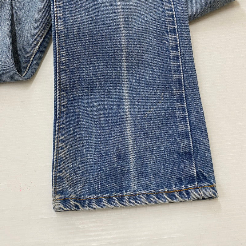 【中古品】【メンズ】 Levi's リーバイス 80's 505 STRAIGHT JEANS VINTAGE 505-0217 80年代 505 ストレート ジーンズ ボトムス ジーンズ ヴィンテージ 156-260316-ks-05-tei サイズ：W30 L32 カラー：インディゴ 万代Net店