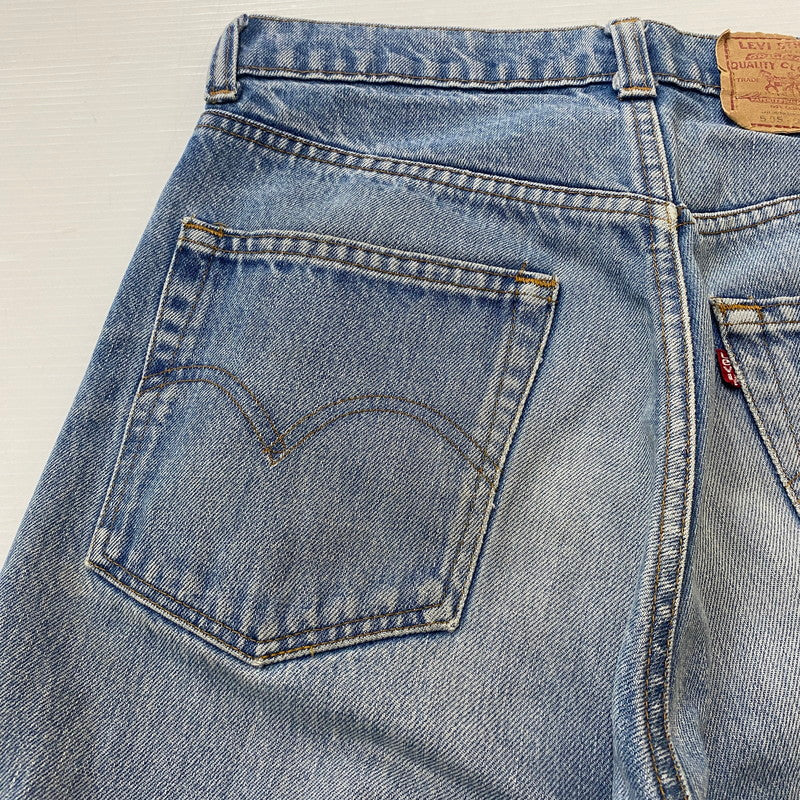 【中古品】【メンズ】 Levi's リーバイス 80's 505 STRAIGHT JEANS VINTAGE 505-0217 80年代 505 ストレート ジーンズ ボトムス ジーンズ ヴィンテージ 156-260316-ks-05-tei サイズ：W30 L32 カラー：インディゴ 万代Net店