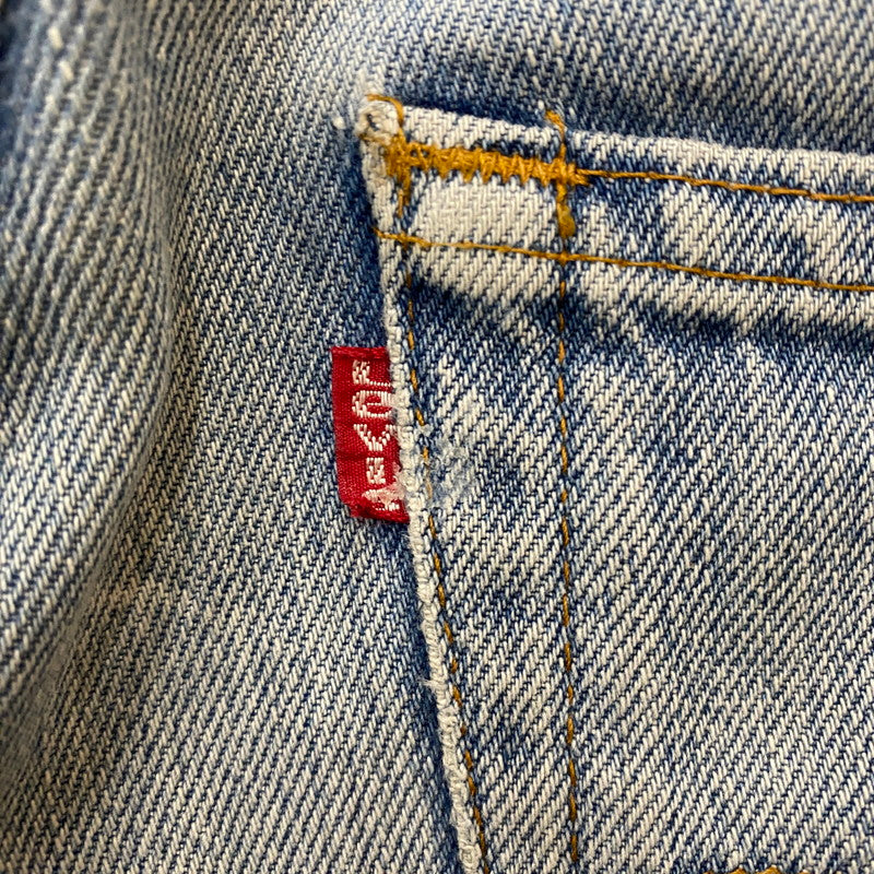 【中古品】【メンズ】 Levi's リーバイス 80's 505 STRAIGHT JEANS VINTAGE 505-0217 80年代 505 ストレート ジーンズ ボトムス ジーンズ ヴィンテージ 156-260316-ks-05-tei サイズ：W30 L32 カラー：インディゴ 万代Net店
