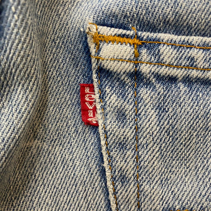【中古品】【メンズ】 Levi's リーバイス 80's 505 STRAIGHT JEANS VINTAGE 505-0217 80年代 505 ストレート ジーンズ ボトムス ジーンズ ヴィンテージ 156-260316-ks-05-tei サイズ：W30 L32 カラー：インディゴ 万代Net店