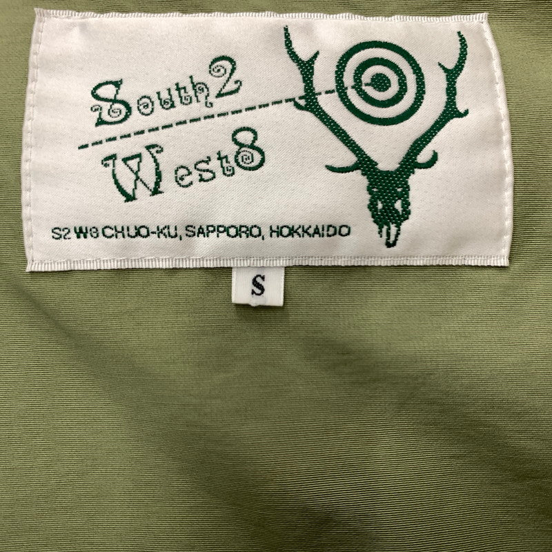 【中古品】【メンズ】 South2 West8 サウスツーウェストエイト MOUNTAIN PARKA マウンテンパーカー アウター フルジップ ジャケット 140-260312-ko-06-fuz サイズ：S カラー：グリーン 万代Net店