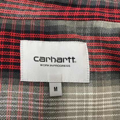 【中古品】【メンズ】 Carhartt WIP カーハート ワークインプログレス L/S HARLIN SHIRT I035954 ロングスリーブ ハーリン シャツ トップス 長袖 145-260312-ko-07-tei サイズ：M カラー：チリペッパー 万代Net店