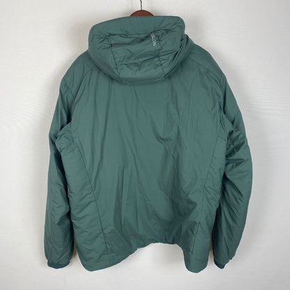 【中古品】【メンズ】 ARC'TERYX アークテリクス ATOM HEAVY WEIGHT HOODY X000007302 アトム ヘビーウエイト フーディ アウター 中綿ジャケット 144-260313-ks-08-tei サイズ：M/※フード周り汚れあり カラー：グリーン 万代Net店
