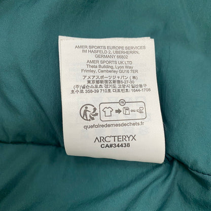 【中古品】【メンズ】 ARC'TERYX アークテリクス ATOM HEAVY WEIGHT HOODY X000007302 アトム ヘビーウエイト フーディ アウター 中綿ジャケット 144-260313-ks-08-tei サイズ：M/※フード周り汚れあり カラー：グリーン 万代Net店