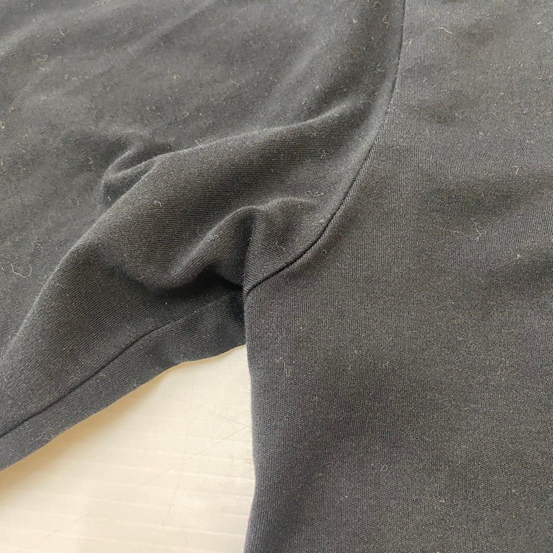 【中古品】【メンズ】 PRADA プラダ UJN861S232 トライアングルプレート コットン Tシャツ 半袖 トップス 141-260313-ks-16-tei サイズ：S カラー：ブラック 万代Net店