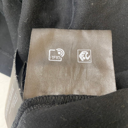【中古品】【メンズ】 PRADA プラダ UJN861S232 トライアングルプレート コットン Tシャツ 半袖 トップス 141-260313-ks-16-tei サイズ：S カラー：ブラック 万代Net店