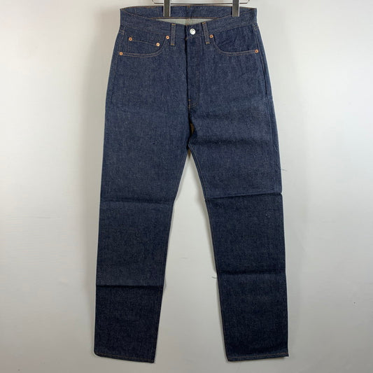 【中古品】【メンズ】 80's 501 DENIM PANT VINTAGE 80年代 デニムパンツ ボトムス ジーンズ ボタン裏 刻印555 赤耳 ビンテージ 156-260315-ko-27-tei サイズ：W33 カラー：インディゴ 万代Net店