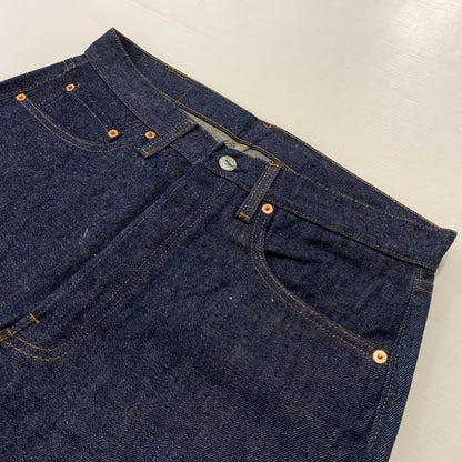 【中古品】【メンズ】 80's 501 DENIM PANT VINTAGE 80年代 デニムパンツ ボトムス ジーンズ ボタン裏 刻印555 赤耳 ビンテージ 156-260315-ko-27-tei サイズ：W33 カラー：インディゴ 万代Net店