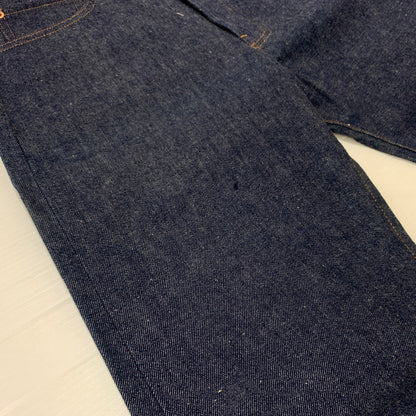 【中古品】【メンズ】 80's 501 DENIM PANT VINTAGE 80年代 デニムパンツ ボトムス ジーンズ ボタン裏 刻印555 赤耳 ビンテージ 156-260315-ko-27-tei サイズ：W33 カラー：インディゴ 万代Net店
