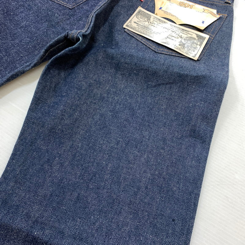 【中古品】【メンズ】 80's 501 DENIM PANT VINTAGE 80年代 デニムパンツ ボトムス ジーンズ ボタン裏 刻印555 赤耳 ビンテージ 156-260315-ko-27-tei サイズ：W33 カラー：インディゴ 万代Net店