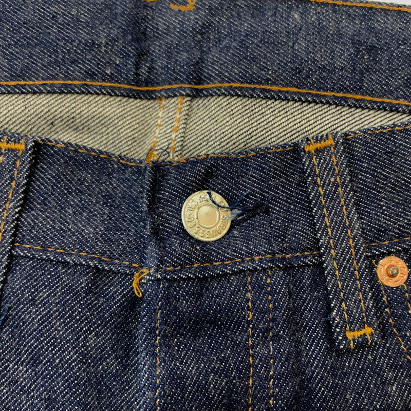 【中古品】【メンズ】 80's 501 DENIM PANT VINTAGE 80年代 デニムパンツ ボトムス ジーンズ ボタン裏 刻印555 赤耳 ビンテージ 156-260315-ko-27-tei サイズ：W33 カラー：インディゴ 万代Net店
