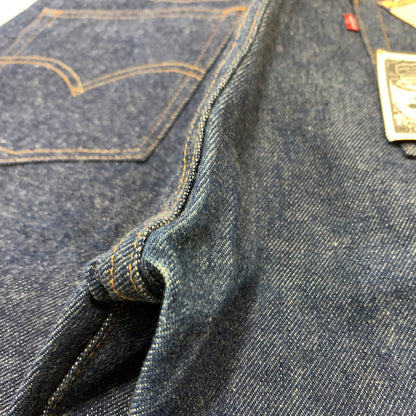 【中古品】【メンズ】 80's 501 DENIM PANT VINTAGE 80年代 デニムパンツ ボトムス ジーンズ ボタン裏 刻印555 赤耳 ビンテージ 156-260315-ko-27-tei サイズ：W33 カラー：インディゴ 万代Net店