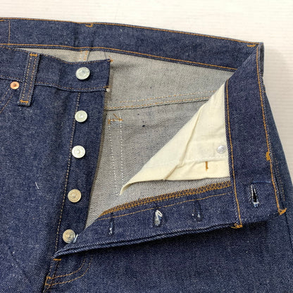 【中古品】【メンズ】 80's 501 DENIM PANT VINTAGE 80年代 デニムパンツ ボトムス ジーンズ ボタン裏 刻印555 赤耳 ビンテージ 156-260315-ko-27-tei サイズ：W33 カラー：インディゴ 万代Net店