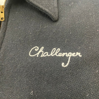 【中古品】【メンズ】 CHSLLENGER チャレンジャー EMBROIDERY MELTON JACKET CLG-JK010-009 エンブロイダリー メルトンジャケット アウター ウールジャケット 刺繍 142-260313-ks-02-fuzh サイズ：M カラー：ブラック 万代Net店