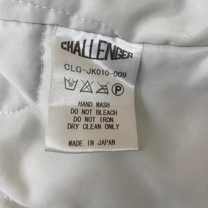 【中古品】【メンズ】 CHSLLENGER チャレンジャー EMBROIDERY MELTON JACKET CLG-JK010-009 エンブロイダリー メルトンジャケット アウター ウールジャケット 刺繍 142-260313-ks-02-fuzh サイズ：M カラー：ブラック 万代Net店