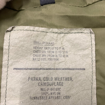 【現状渡し品】【メンズ】 US ARMY ユーエスアーミー ECWCS GEN 1 GORETEX JACKET ジェン1 ゴアテックス ジャケット アウター ミリタリージャケット 145-260315-ko-10-tei サイズ：S カラー：カモ柄 万代Net店