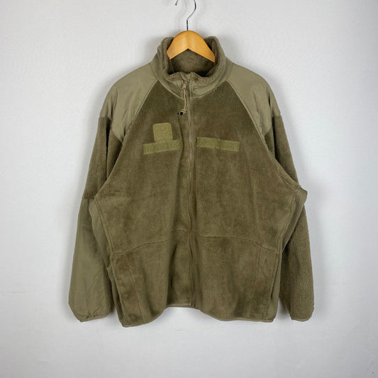 【現状渡し品】【メンズ】 ECWCS エクワックス GEN III L3 TAN FLEECE JACKET 8415-01-580-1362 GEN III L3 タンフリースジャケット アウター POLARTEC 145-260313-ks-04-tei サイズ：XL カラー：ベージュ 万代Net店