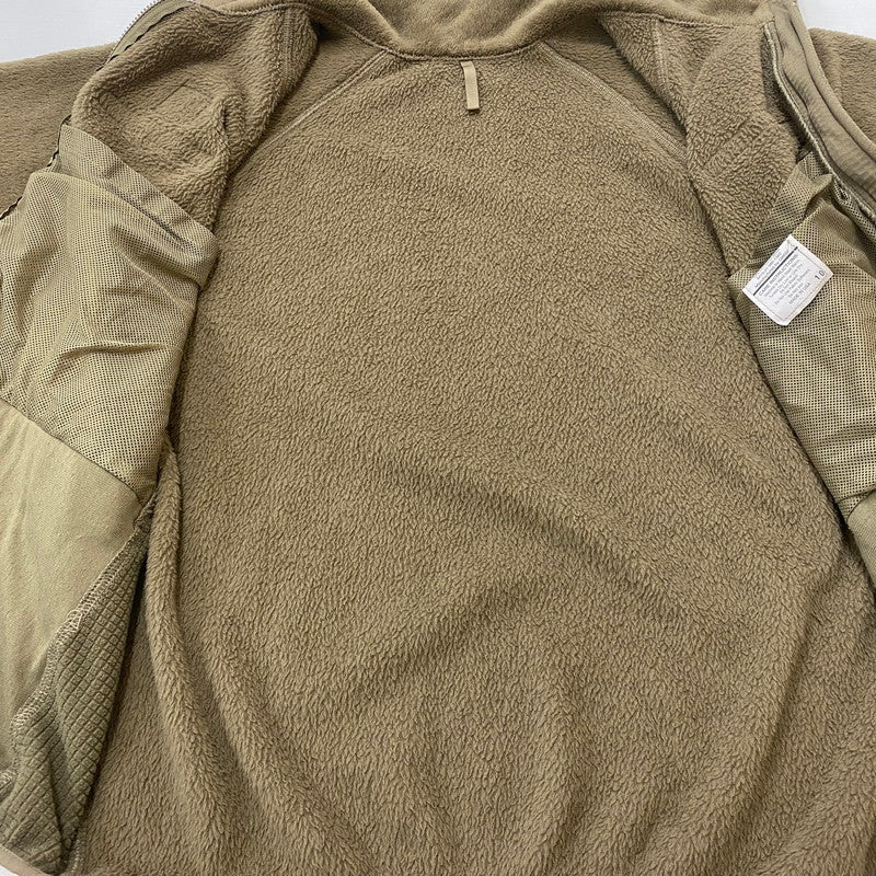 【現状渡し品】【メンズ】 ECWCS エクワックス GEN III L3 TAN FLEECE JACKET 8415-01-580-1362 GEN III L3 タンフリースジャケット アウター POLARTEC 145-260313-ks-04-tei サイズ：XL カラー：ベージュ 万代Net店