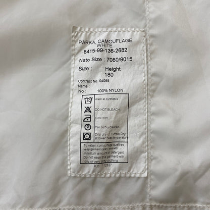 【中古品】【メンズ】 USED PARKA CAMOUFLAGE パーカ カモフラージュ ライトアウター スノーパーカ 145-260313-ks-10-tei サイズ：7080/9015 カラー：ホワイト 万代Net店