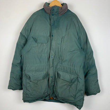 【現状渡し品】【メンズ】 Eddie Bauer エディー・バウアー RIDGE LINE DOWN JACKET VINTAGE 85P7254 リッジライン ダウンジャケット アウター ヴィンテージ 145-260321-ko-04-tei サイズ：XL カラー：グリーン 万代Net店