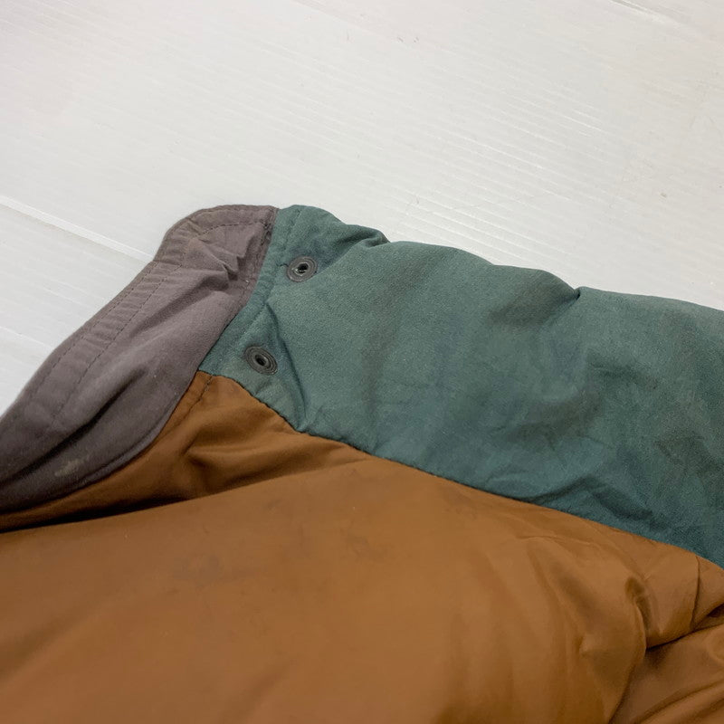 【現状渡し品】【メンズ】 Eddie Bauer エディー・バウアー RIDGE LINE DOWN JACKET VINTAGE 85P7254 リッジライン ダウンジャケット アウター ヴィンテージ 145-260321-ko-04-tei サイズ：XL カラー：グリーン 万代Net店
