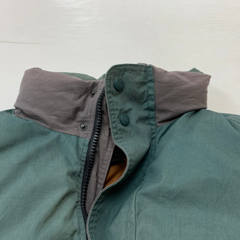 【現状渡し品】【メンズ】 Eddie Bauer エディー・バウアー RIDGE LINE DOWN JACKET VINTAGE 85P7254 リッジライン ダウンジャケット アウター ヴィンテージ 145-260321-ko-04-tei サイズ：XL カラー：グリーン 万代Net店
