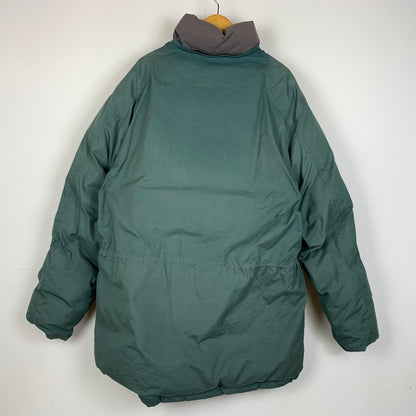 【現状渡し品】【メンズ】 Eddie Bauer エディー・バウアー RIDGE LINE DOWN JACKET VINTAGE 85P7254 リッジライン ダウンジャケット アウター ヴィンテージ 145-260321-ko-04-tei サイズ：XL カラー：グリーン 万代Net店