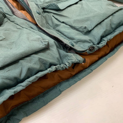 【現状渡し品】【メンズ】 Eddie Bauer エディー・バウアー RIDGE LINE DOWN JACKET VINTAGE 85P7254 リッジライン ダウンジャケット アウター ヴィンテージ 145-260321-ko-04-tei サイズ：XL カラー：グリーン 万代Net店