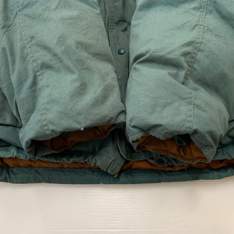 【現状渡し品】【メンズ】 Eddie Bauer エディー・バウアー RIDGE LINE DOWN JACKET VINTAGE 85P7254 リッジライン ダウンジャケット アウター ヴィンテージ 145-260321-ko-04-tei サイズ：XL カラー：グリーン 万代Net店