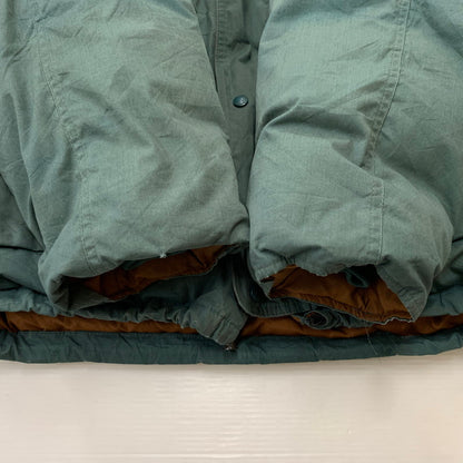 【現状渡し品】【メンズ】 Eddie Bauer エディー・バウアー RIDGE LINE DOWN JACKET VINTAGE 85P7254 リッジライン ダウンジャケット アウター ヴィンテージ 145-260321-ko-04-tei サイズ：XL カラー：グリーン 万代Net店