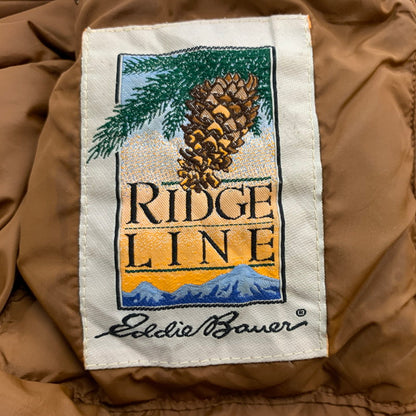 【現状渡し品】【メンズ】 Eddie Bauer エディー・バウアー RIDGE LINE DOWN JACKET VINTAGE 85P7254 リッジライン ダウンジャケット アウター ヴィンテージ 145-260321-ko-04-tei サイズ：XL カラー：グリーン 万代Net店